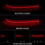 Rear Bumper Reflector with Running Light for Kia PEGAS Car Interior Accessory MAGIC COLORM
