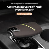For Changan UNI-V (22-) & CS75 (24-) Original Leather Center Gear Shift Knob Cover Anti Scratch Car Interior Tuning Accessori