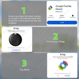 Smart Bluetooth Tracker Tag for Universal Apple Android Use