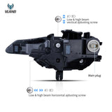 Dual Beam LED Projector Headlights for Camaro 20-24 Car Interior Accessory Vland