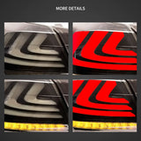 LED Tail Lights Sequential Signal Honda Accord 13-17 Car Interior Accessory Vland