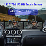 24.6-Inch Dual Screen Android 14 Stereo for Mercedes Benz C/GLC