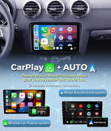 Android 15 GPS Multimedia Stereo for Audi TT MK2 2006-2012
