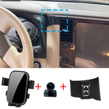 Smart Wireless Charging Phone Holder for Nissan Patrol Y62