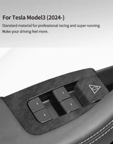 Tesla Model 3 Window Switch Button Panel Trim Cover 2024- Sticker Car Interior Accessories Car Interior Accessory NONE