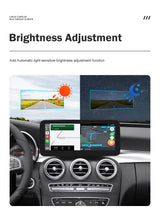 12.3 Inch Wireless CarPlay Screen for Mercedes-Benz C Class 2015
