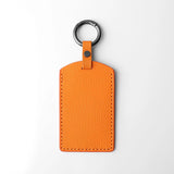 Goatskin Car Card Key Protective Cover NFC Induction Card Key Case All Car Card Key Universal Protective Cover Keychain Car A