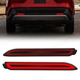 Rear Bumper Brake Reflector Light Kit For Toyota RAV4 Camry Lexus LED Ambient Light MAGIC COLORM