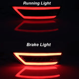 Smoked Sequential LED Bumper Reflector for Ford Escape