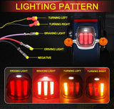 Motorcycle LED Integrated Rear Lamp For Harley Dyna Sportster Touring Softail 12v Tail Brake Sport Lamp Turn Signals Taillights