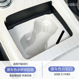 For Geely EX5 Galaxy E5 2024 2025 2026 Car Central Control Water Cup Silicone Pad Anti-Slip Dirt-Resistant Car Interior