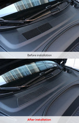 For 2024 Tesla New Model 3 Highland Air Flow Vent Cover Trim Anti-Blocking Prevention Intake Cover Accessories Exterior Trim
