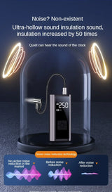 Portable Tire Inflator Rechargeable for Car Bicycle 2020-2023