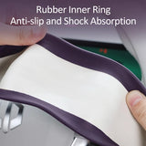 Steering Wheel Cover for Leapmotor B10 - Leather Anti Slip Sweat Absorbent Handlebar Car Interior Accessory OEM
