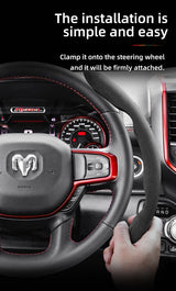 Anti-Slip Suede Steering Wheel Cover for Ram 1500