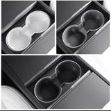 For Tesla Model 3 Highland Y Juniper Center Console Cup Holder Silicone Non-Slip Storage Box Slot Interior Accessories Car In
