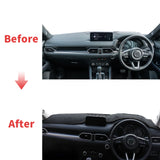Premium Flannel Dashboard Cover for Mazda CX-5 2022–2025 Dashboard Mat CATUSIKI