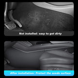 Center Console Side Anti-Kick For Tesla New Model Y Juniper 2025 Launch TPE Cover Mats Rear Console and Underseat Protectors