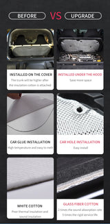 Engine Hood Sound Deadener for Smart 453