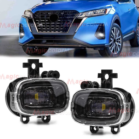 Fog Lights Halogen LED for Nissan NAVARA NP300 2020 Car Interior Accessory MAGIC COLORM