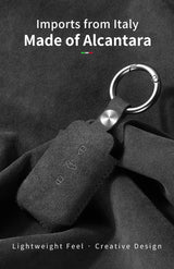Made of Alcantara Car Key Case Cover For VW Volkswagen Passat B8 CC Arteon Magotan GTE Skoda Fabia Superb A7 Kodiaq Accessori