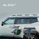 For Chery Jetour T1 2024 2025 2026 Car Side Window Wind Deflectors Weather Vent Visors Exterior Sun Wind Rain Shield Accessor