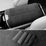 For Mercedes W223 S-Class Maybach Seat Armrest Box Cover Trim Sticker Interior Performance Tuning Accessories Made of Alcanta