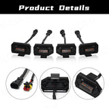 4PCS Amber Grille Lights for Toyota Tacoma 2020-2022 LED Ambient Light MAGIC COLORM