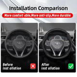 Anti-Slip Carbon Fiber Wheel Cover for Toyota Cars Car Interior Accessory Hocasen