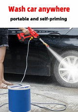 Cordless High Pressure Car Wash Washer Gun 40WH/80WH Electric Water Gun Machine