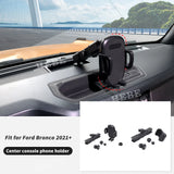 Aluminum Phone Holder Bracket for Ford Bronco 2021-2026 Car Interior Accessory HEBE