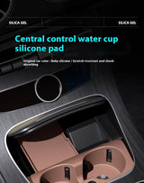 Mercedes-Benz E-Class E300L E260L 2017-2025 Car Central Control Storage Pad Cup Silicone Pad Interior Decoration Car Interior