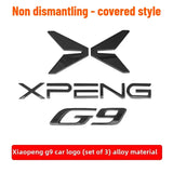 Black Front and Rear Badge for Xpeng G9 G6 P7i P5 G3i P7