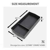 SMABEE for VW ID.7 Armrest Storage Box Car Central Tray Organizer Accessories Tidying Black Armrest Box Storage smabee