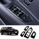 Door Lifter Panel Sticker for Volvo XC90 V90 Car Interior Accessory LINGLUYANG 4pcs xc90 2015-2026