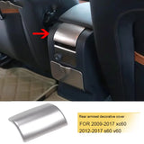 Stainless Steel Interior Trim for Volvo S60 V60 Car Interior Accessory LINGLUYANG Silver