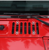 Chrome Interior Trim Kit for Jeep Wrangler JK 12-17