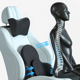 Lumbar Support Pillow for Office Chair Office Home Memory Foam Back Support Pillow for Car, Chair Cushions,Back Pain Relief C