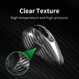 Carbon Fiber Gear Shift Knob for Porsche Macan 2018-2021 Car Interior Accessory GMUNI