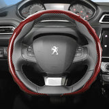 Peugeot Snap-On Carbon Fiber Steering Wheel Cover