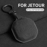 Suede Car Key Case Cover for Jetour T2 Traveler 2023, 2024 Car Key Case OEM