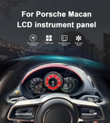 12.3" Digital Virtual Instrument Cluster for Porsche Macan 2014–2024 Car Interior Accessory Aotsr