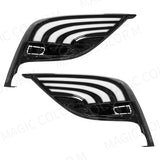 3-Color LED Fog Light DRL Cover for Toyota Camry 2021-2023 Car Interior Accessory MAGIC COLORM DRL A