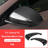 For Xpeng G6 2023 2024 Carbon Fibre Rearview Mirror Decorative Strip