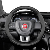 Suede Carbon Fiber Wheel Cover for Fiat
