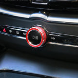 Central Control Volume Decorative Ring for Volvo S60 Car Interior Accessory LINGLUYANG