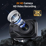 2K Dashcam Recorder for Motorcycle GPS Position Dashcam AKAMATE
