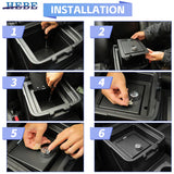 Armrest Safe Box Storage Organizer for Pajero Car Interior Accessory HEBE