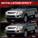Halogen Fog Light Assembly for Kia Sportage 2009-2012 Car Interior Accessory MAGIC COLORM