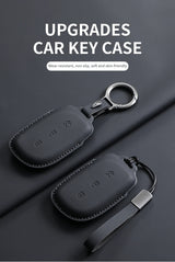 Leather Car Key Case Cover for Lynk & Co Z20 Z10 Car Interior Accessory OEM